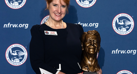 National Federation of Republican Women Presents Reagan Award to Texas GOP Leader