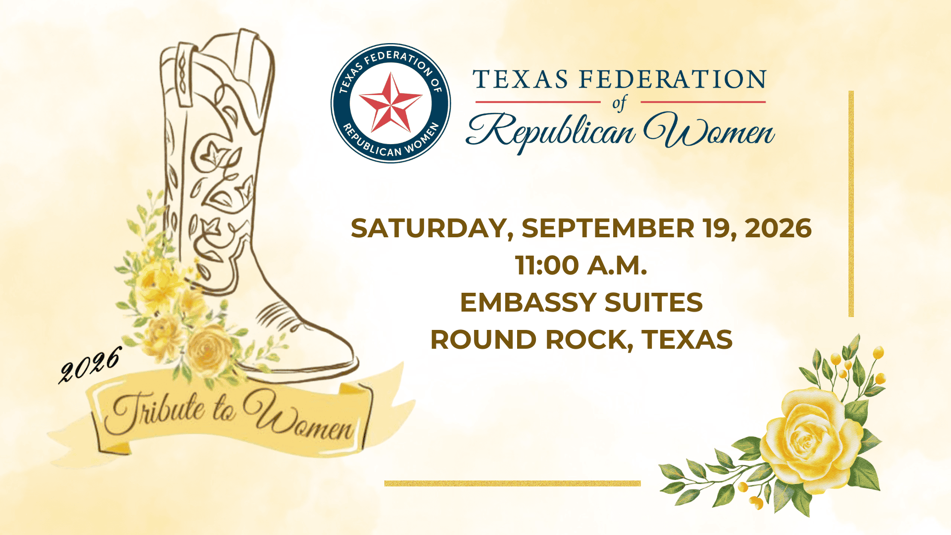 TFRW Tribute to Women Graphic